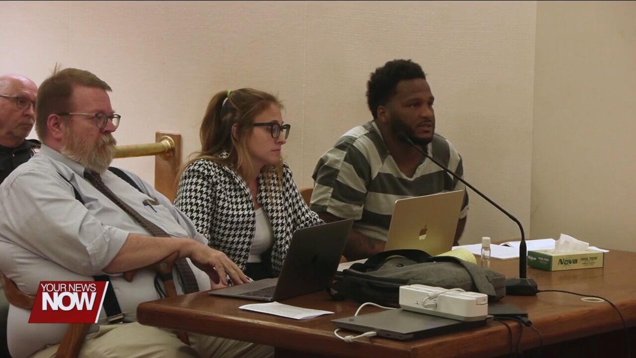 Leroy Page pleads not guilty to 8 felony charges before being thrown out for disrupting court
